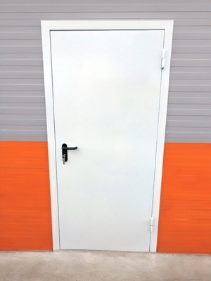 Дверь с белой покраской