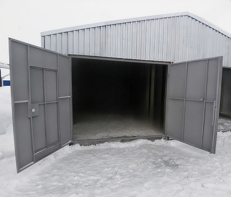 Ворота без утепления